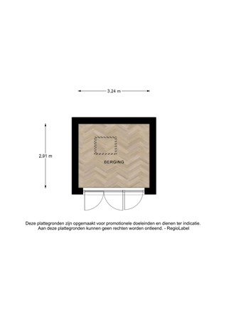 Floorplan - Worp 25, 7419 AB Deventer